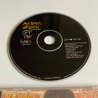 CD - Michael Jackson - Off The Wall - 1988 Occasion