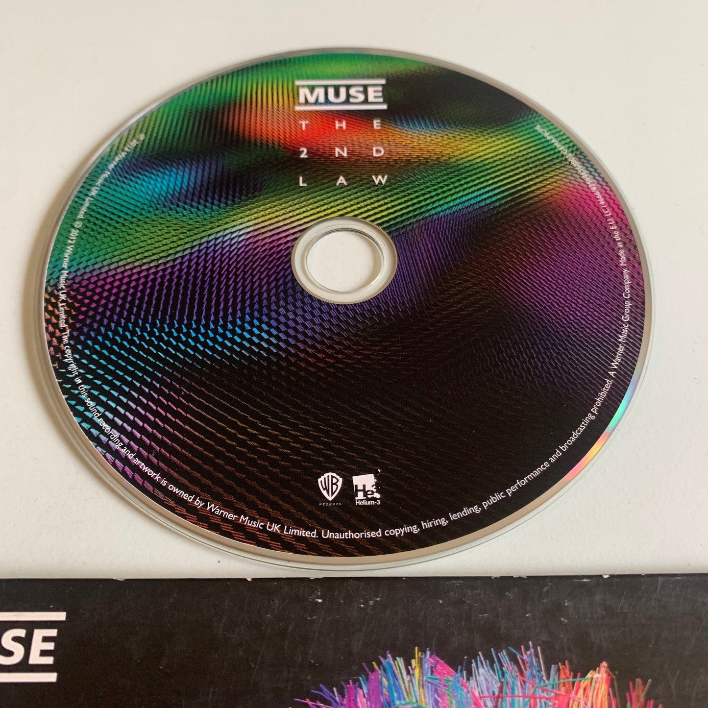 CD - Muse - The 2nd Law - 2012 Occasion