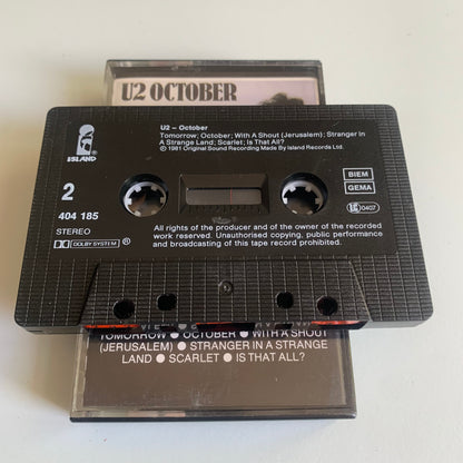 U2 - October - 1986 Occasion