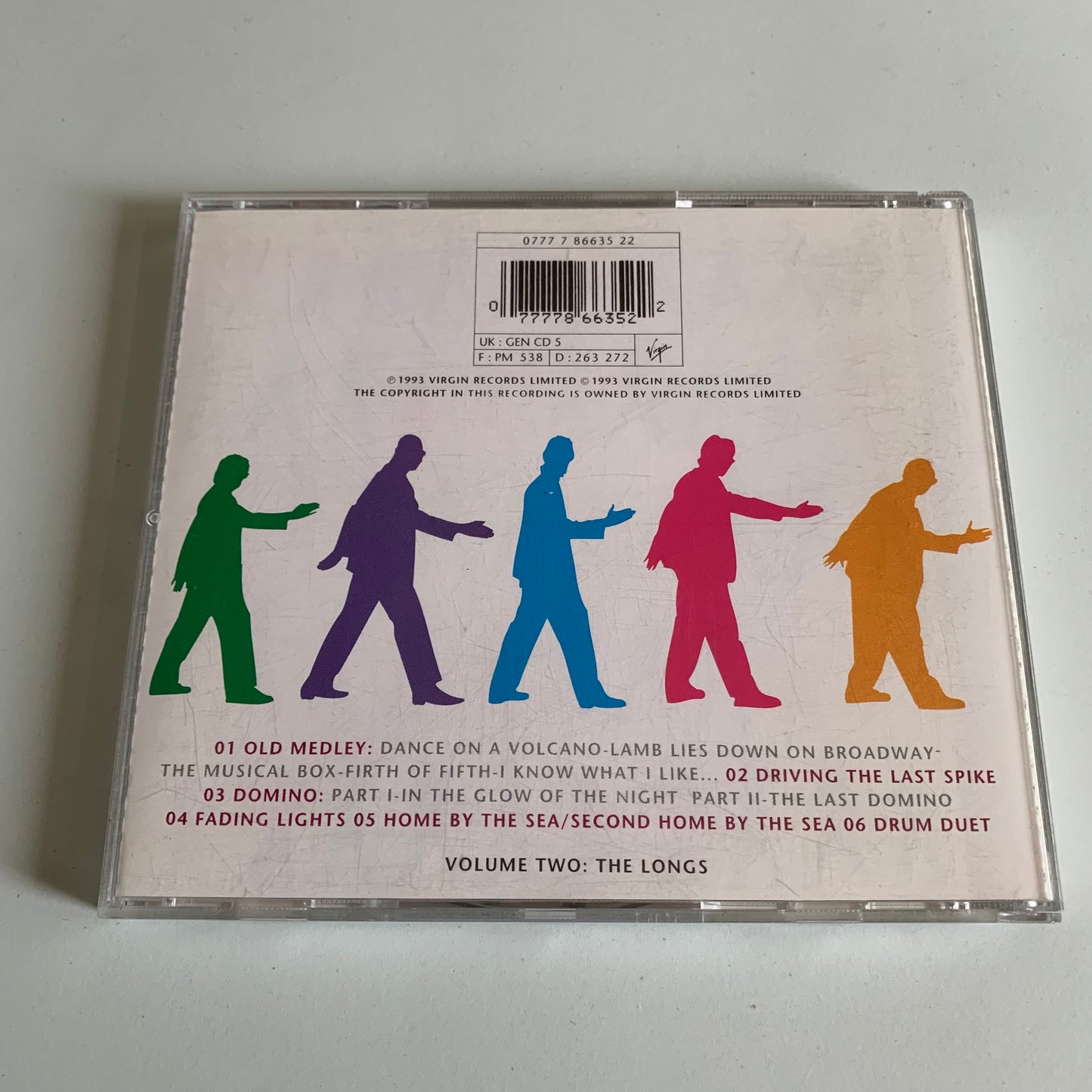 CD - Genesis - Live / The Way We Walk (Volume Two: The Longs) - 1993