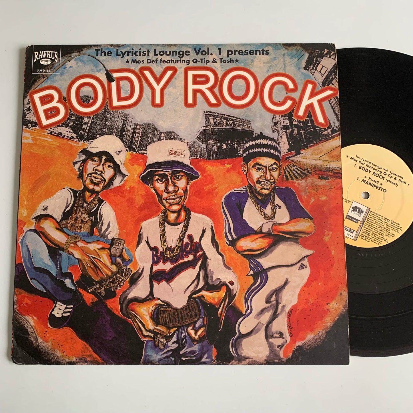 Mos Def - Q-Tip - Tash - The Lyricist Lounge Vol.1 Presents: Body Rock - Single 1998