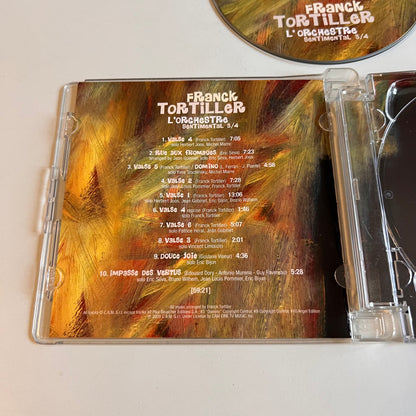 CD - Franck Tortiller - Sentimental 3/4 - 2009