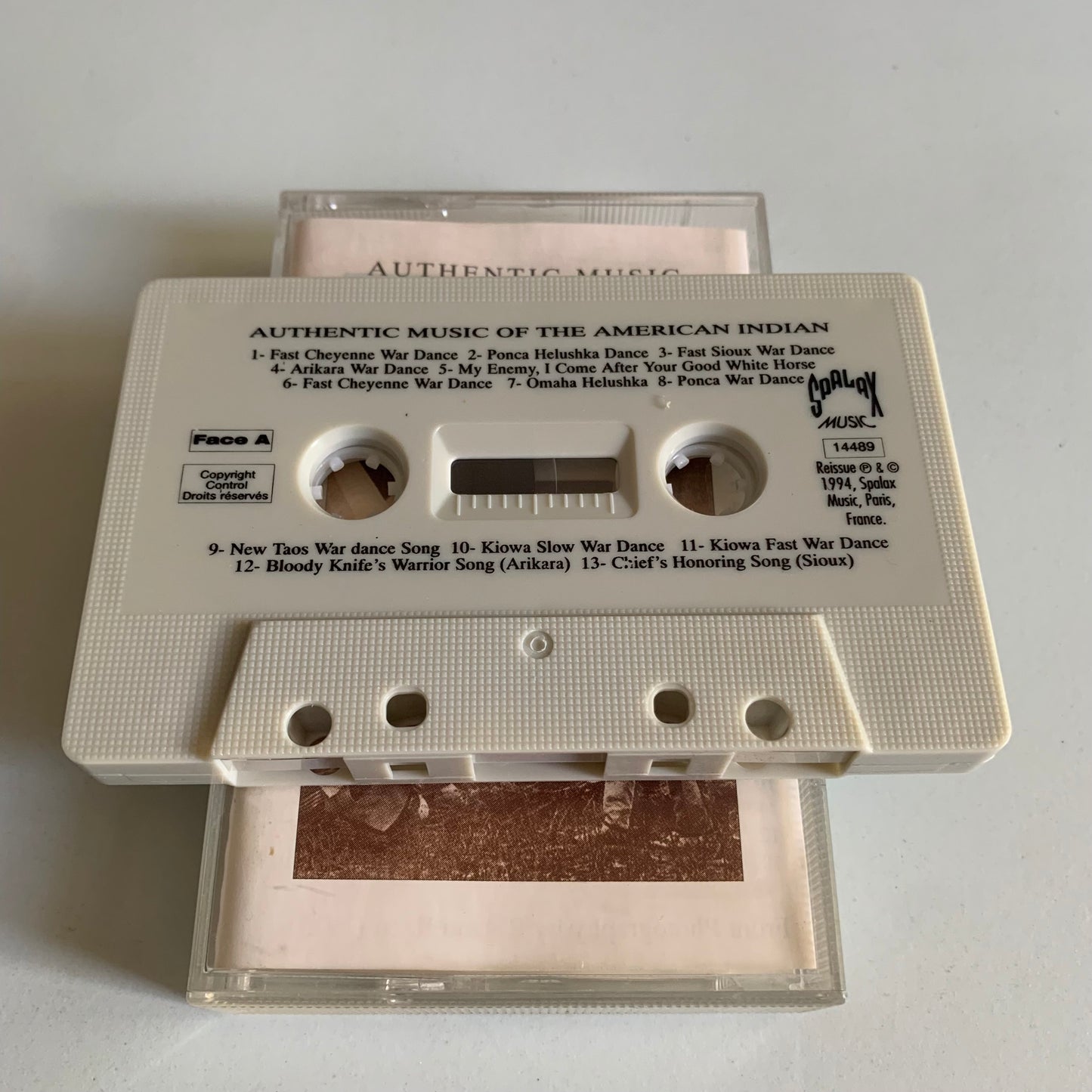 Authentic Music of the American Indian - 1994 Occasion