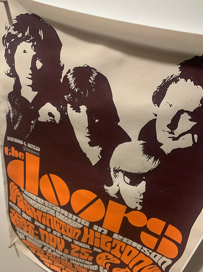 Affiche Poster en Toile - The Doors -  At Hilton 1967 - 45/30cm