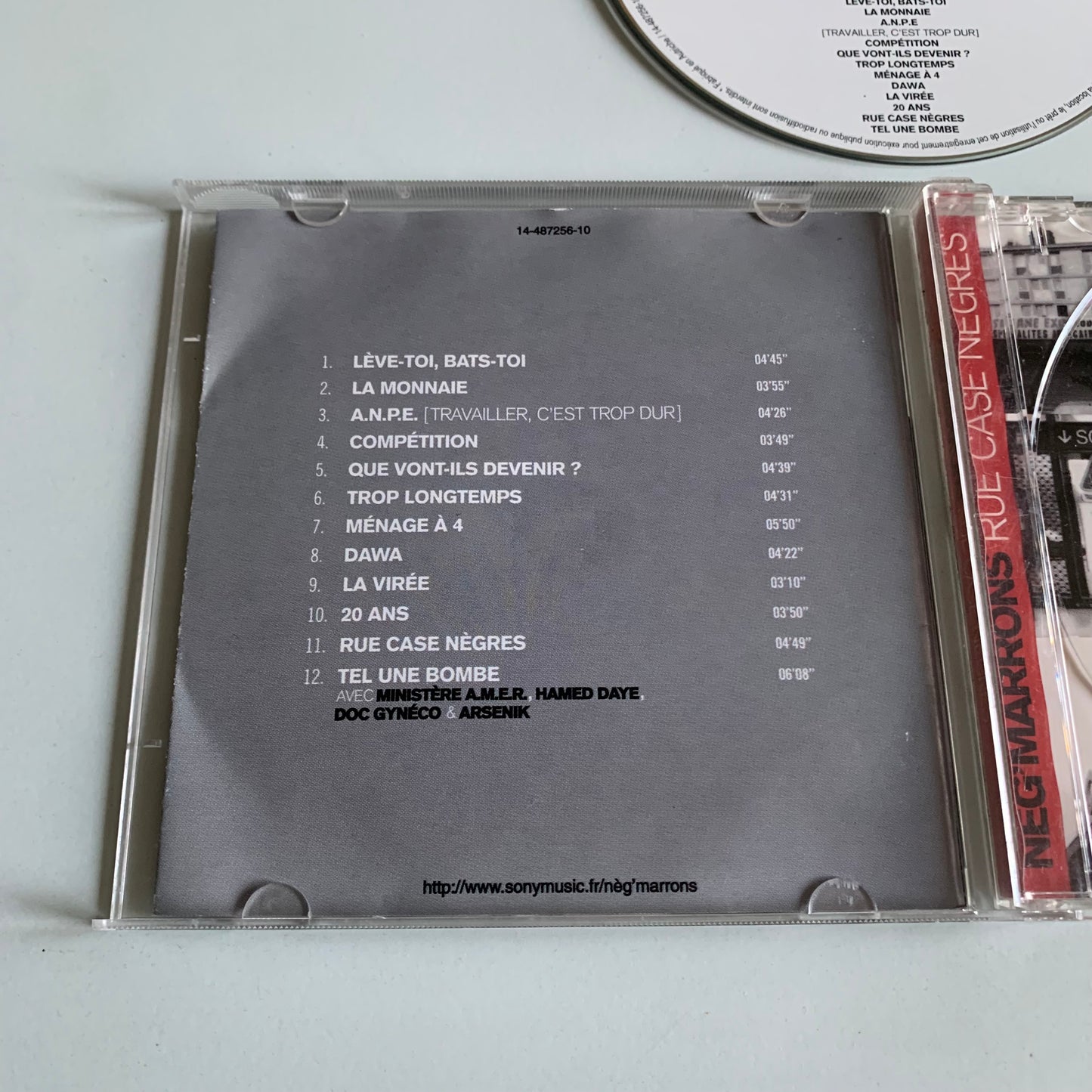CD - Nèg'Marrons - Rue Case Nègres - 1997