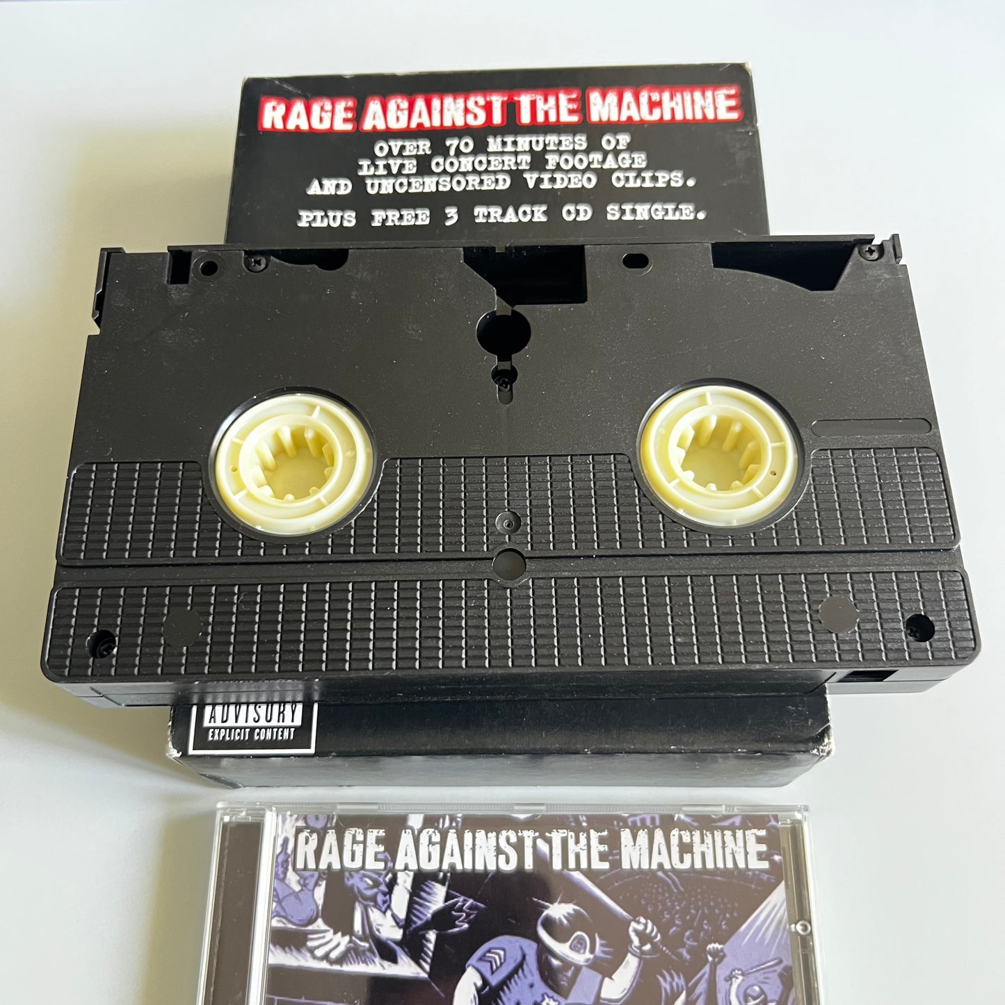 VHS & CD - Rage Against The Machine - 1997