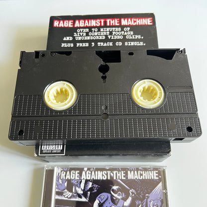 VHS & CD - Rage Against The Machine - 1997