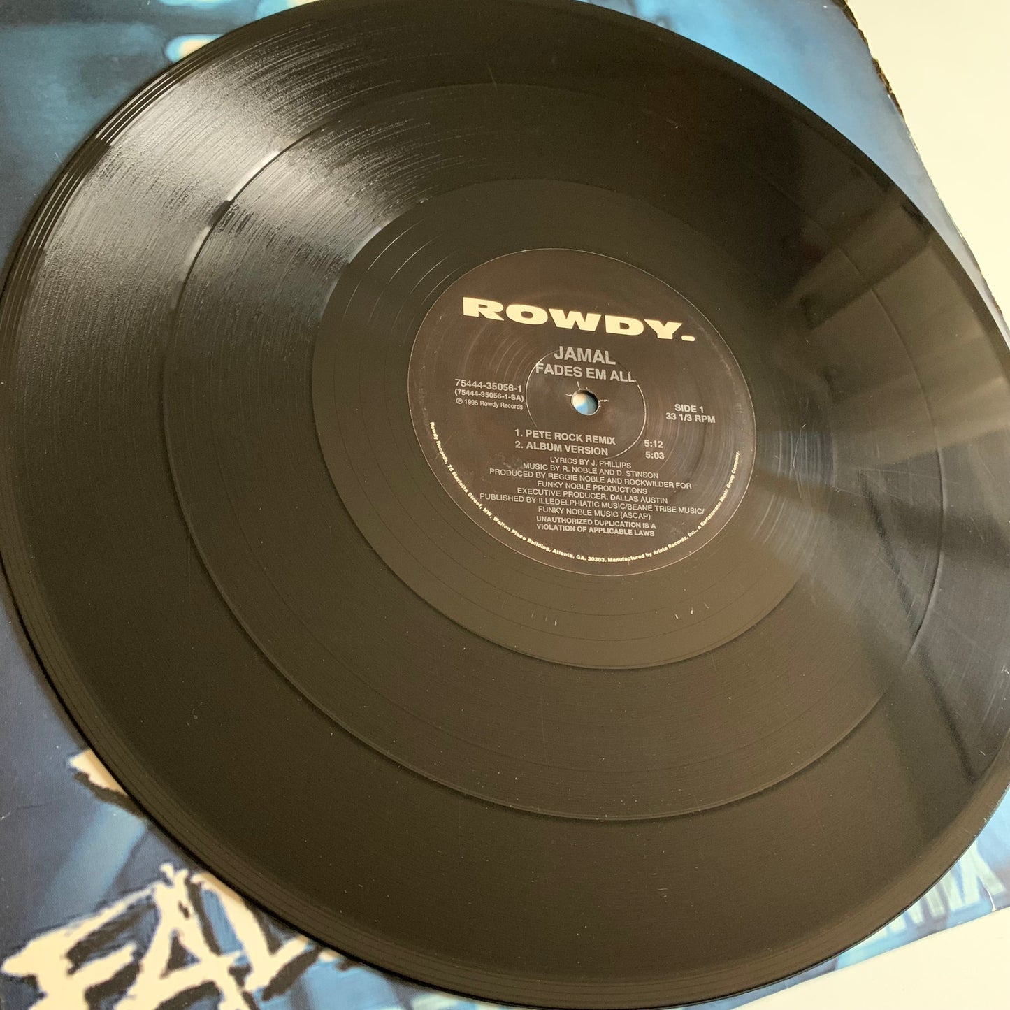 Jamal - Fades Em All (Pete Rock Remix) - Single 1995