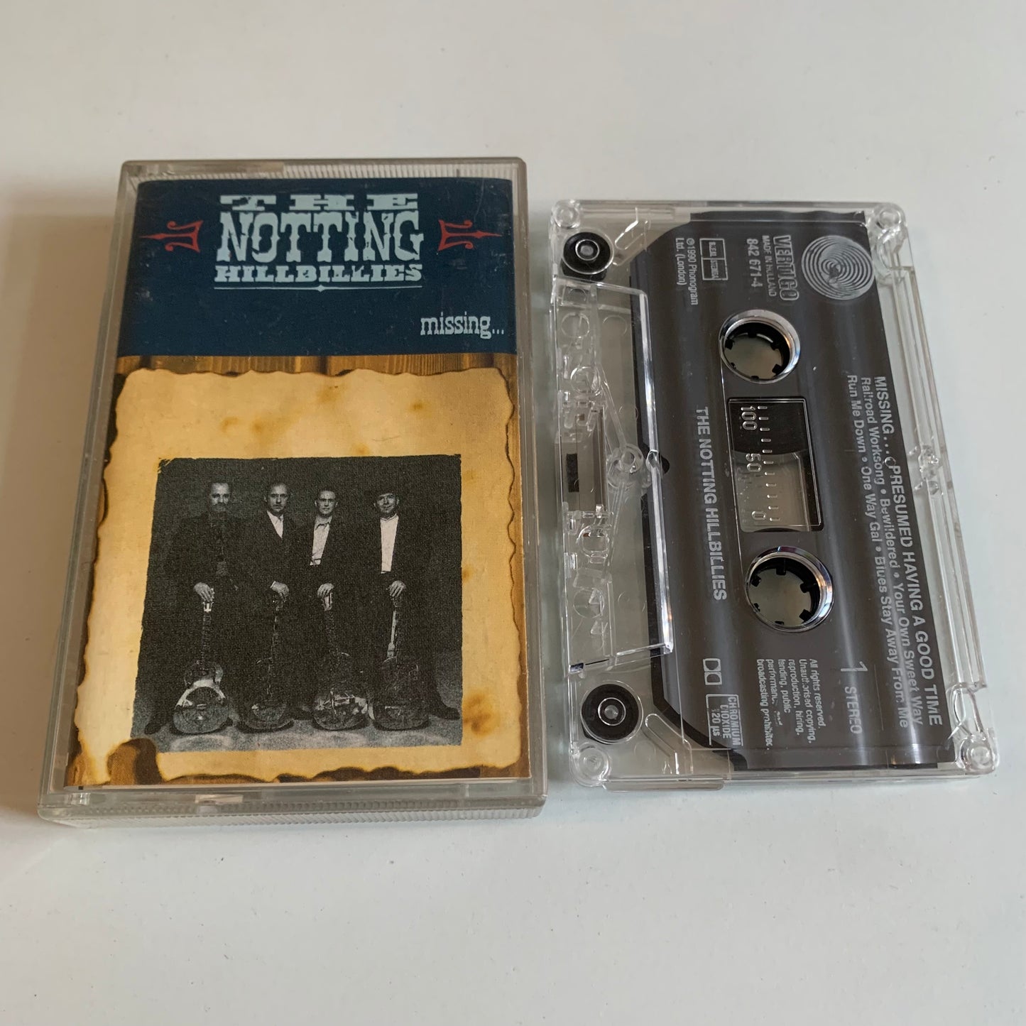 The Notting Hillbillies - Missing... Presumed Having A Good Time - 1990 Occasion