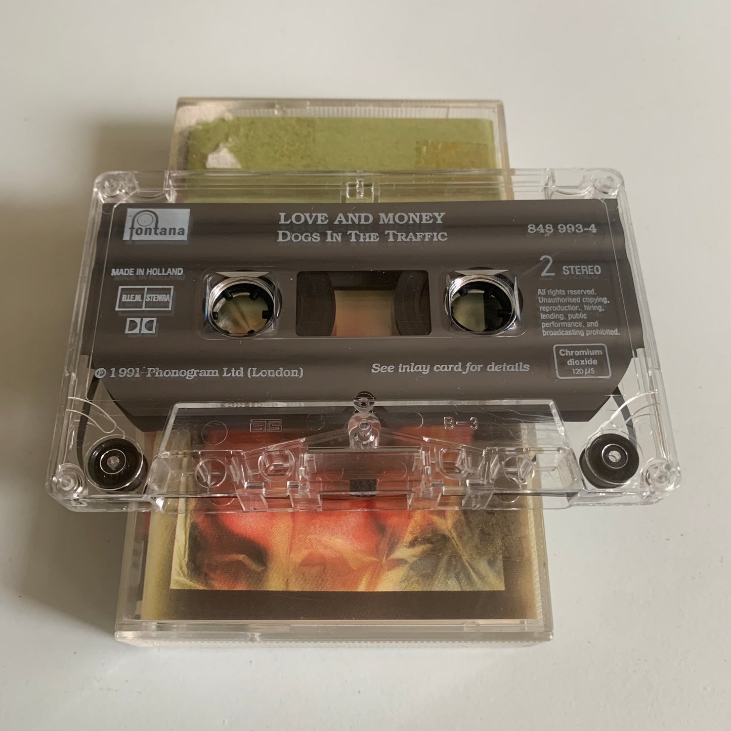 Love And Money - Dogs In The Traffic - 1991 Occasion