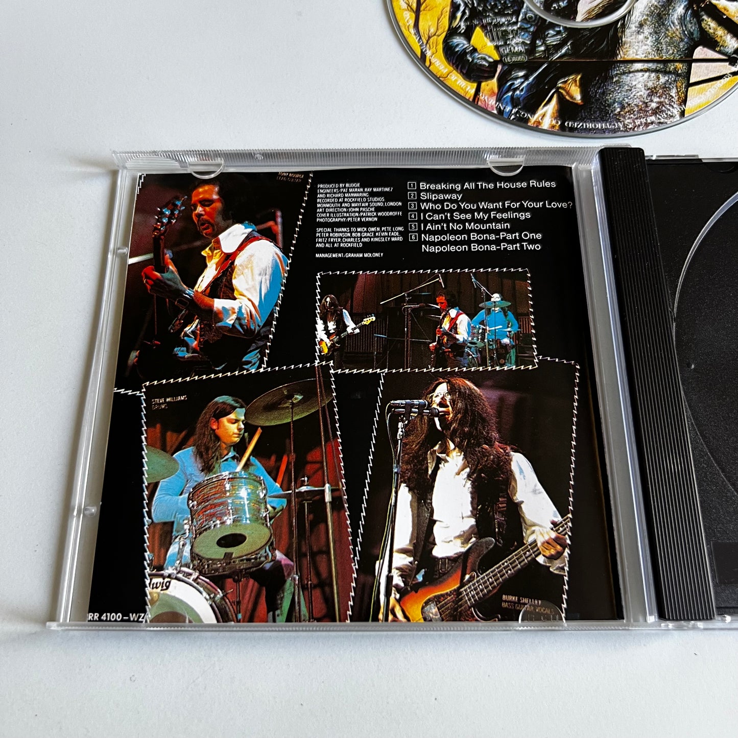 CD - Budgie - Bandolier - 1990