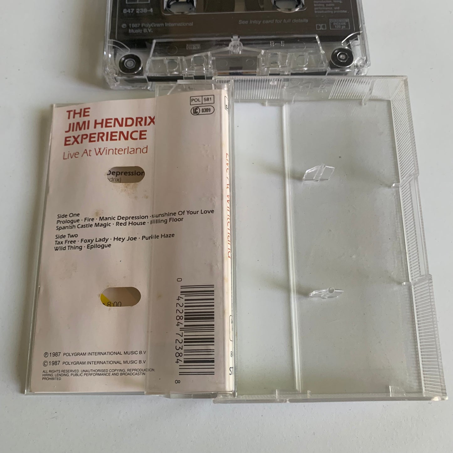 The Jimi Hendrix Experience - Live At Winterland - 1991 Occasion