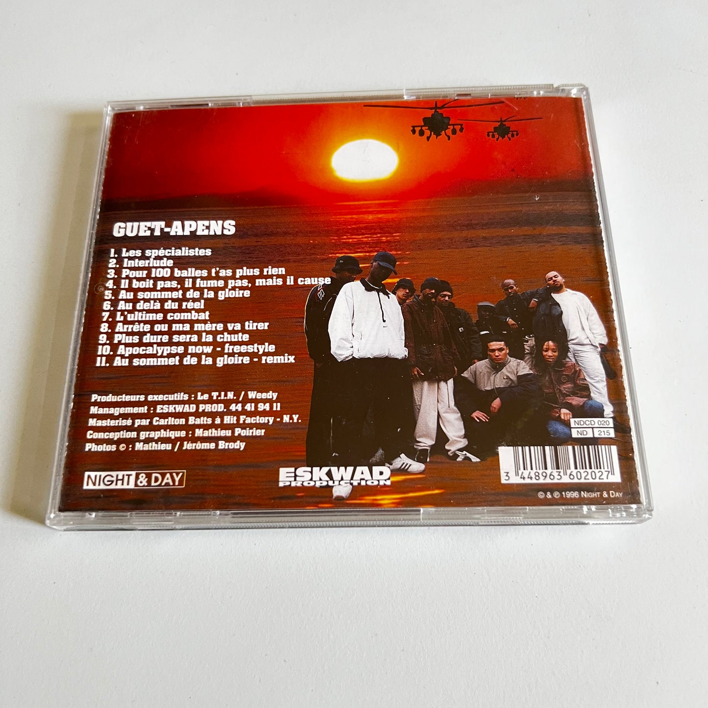 CD - Weedy - Le T.I.N. - Eskwad Production - Guet-Apens - 1996