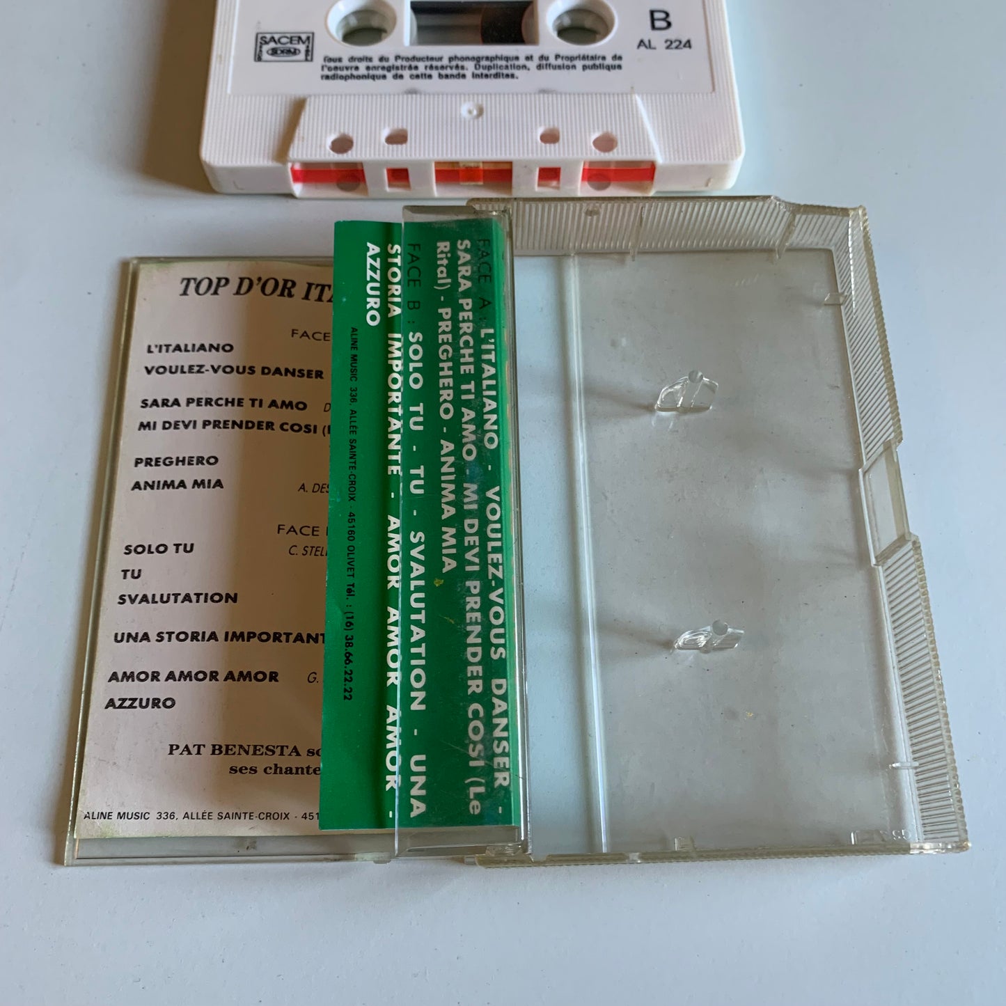 Compilation - Top D'Or Italien Vol. 1 - Occasion