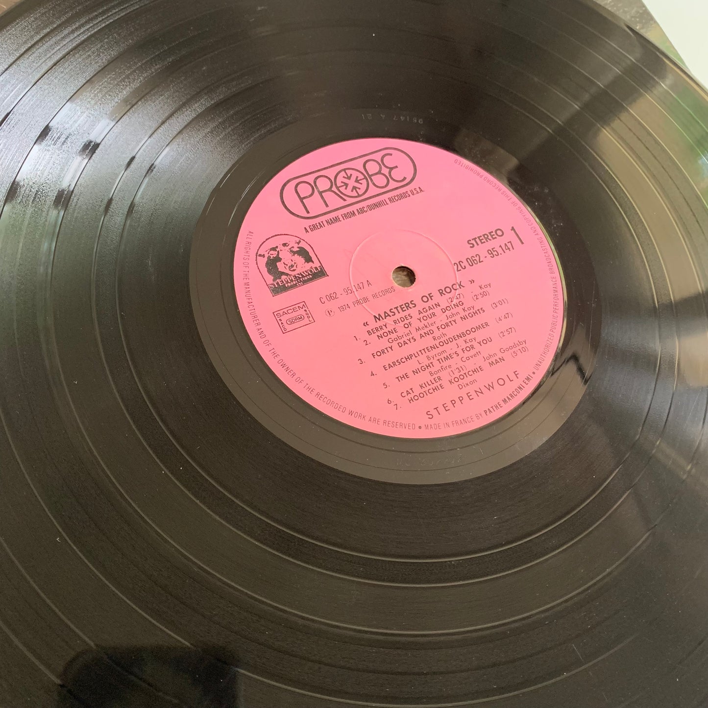 Steppenwolf - Masters Of Rock - Steppenwolf Revisited - LP 1973 Occasion