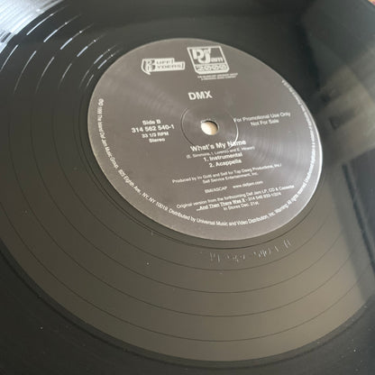 DMX - What's My Name - Single Promo 1999