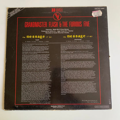 Grandmaster Flash & The Furious Five - The Message - Single 1982 Occasion