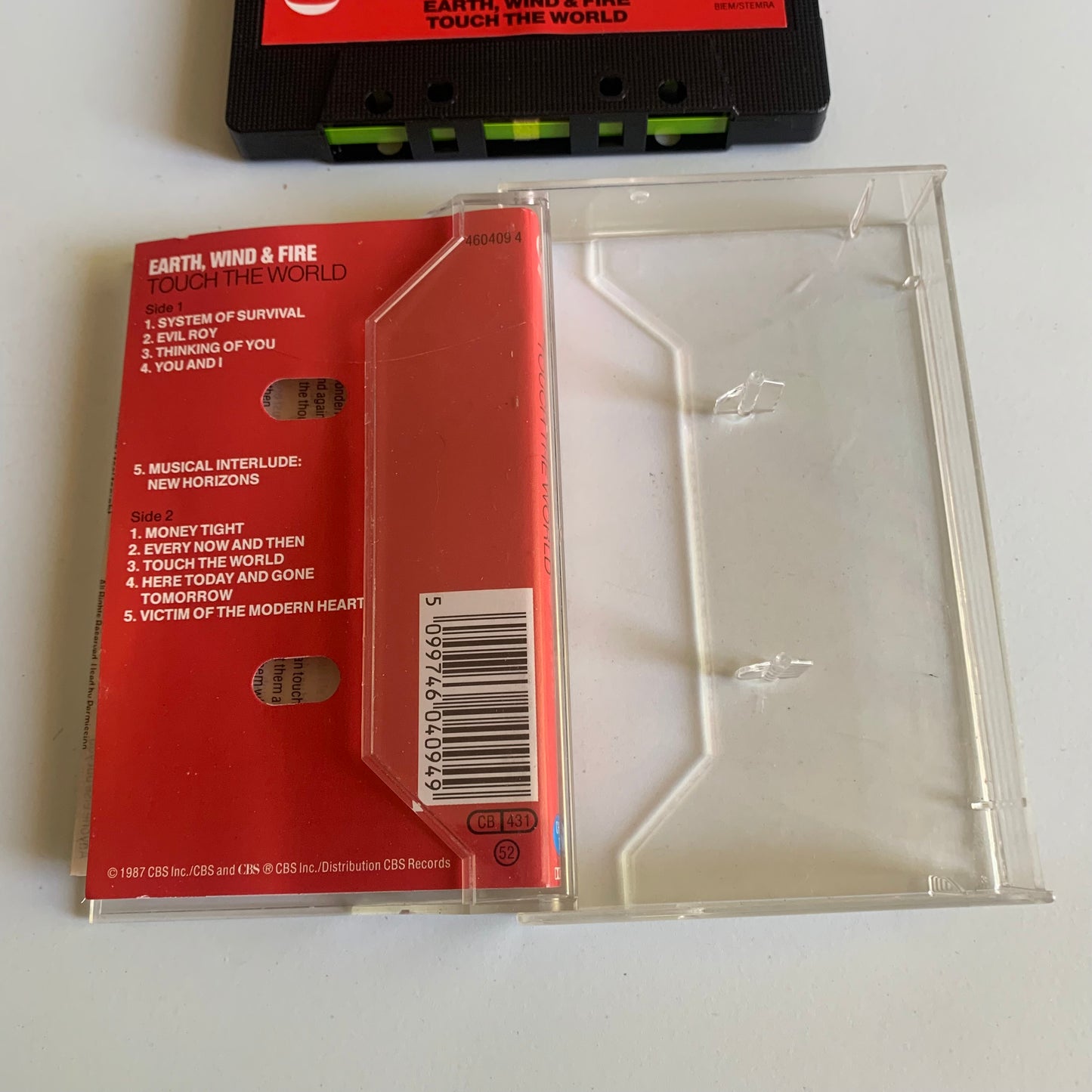 Earth, Wind & Fire - Touch The World - 1987 Occasion