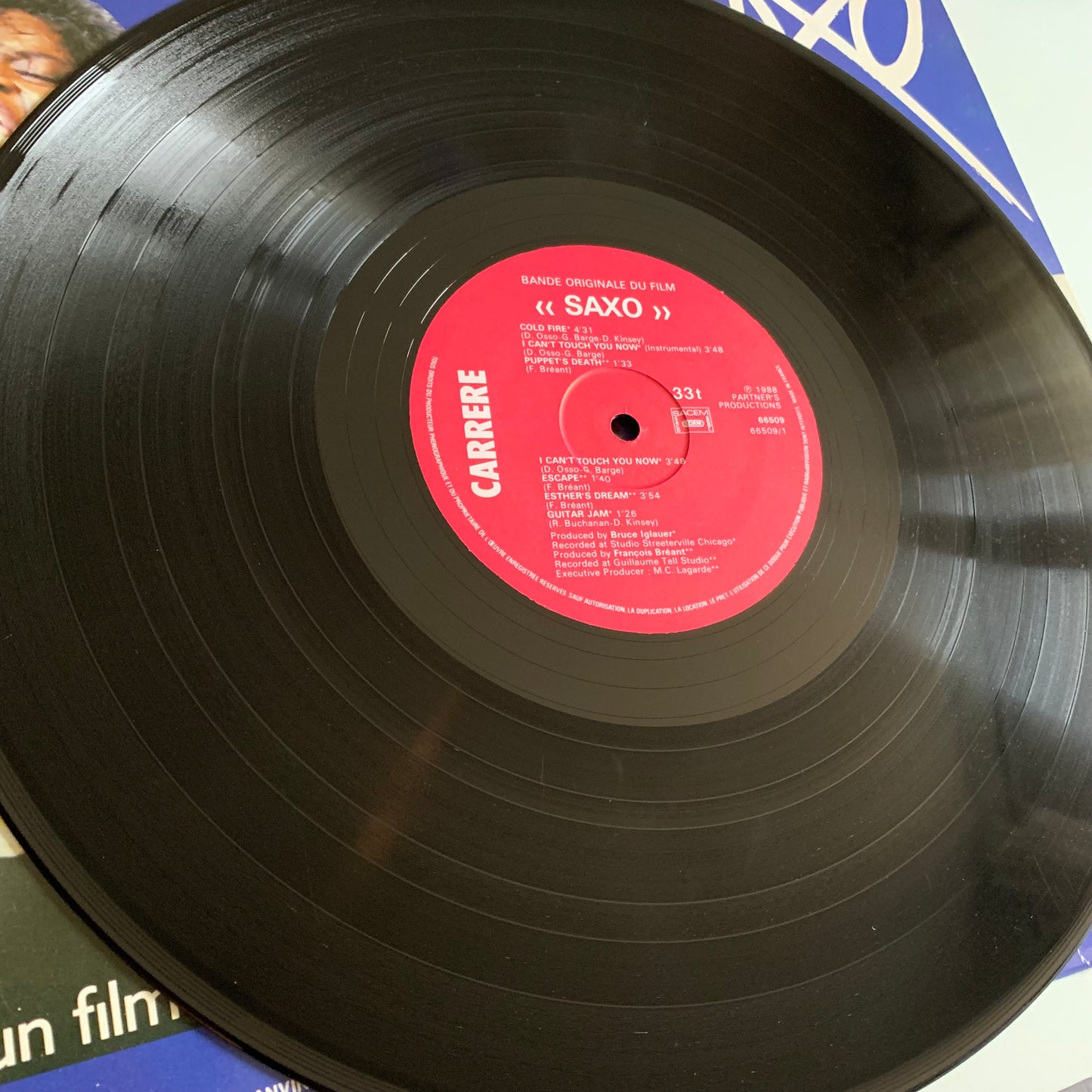 Saxo - Bande Originale Du Film - LP 1988 Occasion