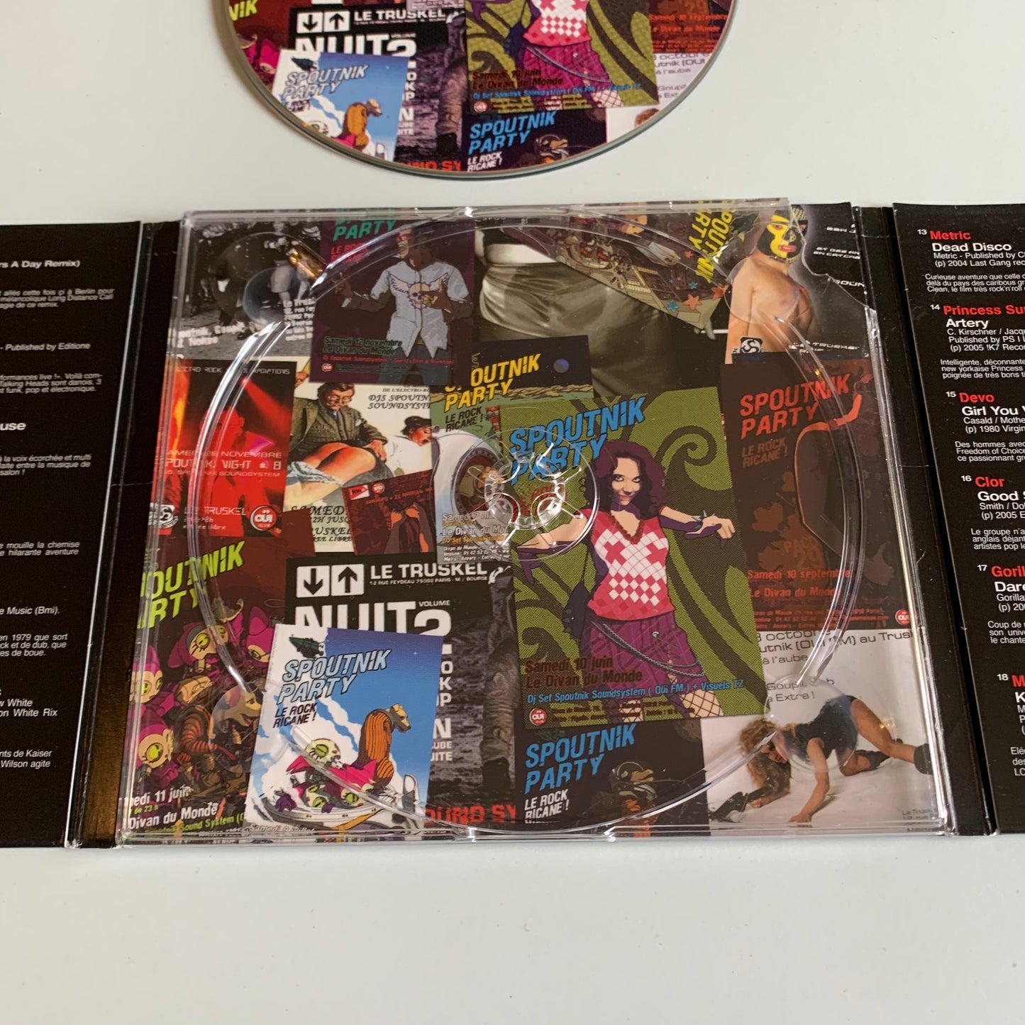 CD - Compilation - OUI FM - Rock Club ⋆1⋆ - 2006 Occasion