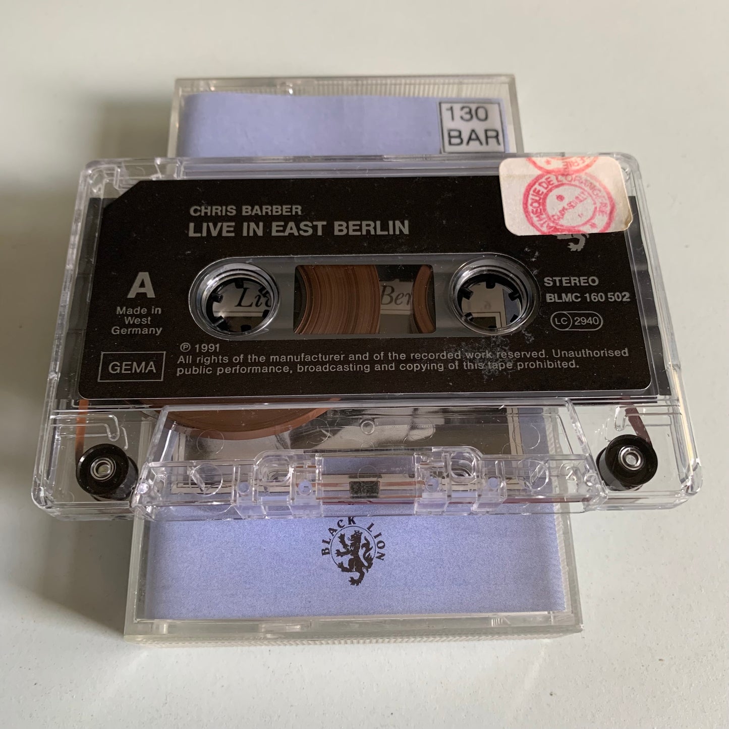 Chris Barber - Live In East Berlin - 1990 Occasion