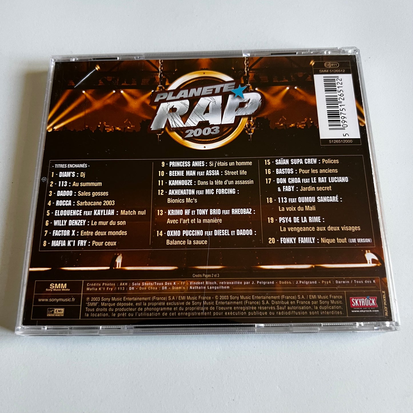 CD - Planete Rap 2003