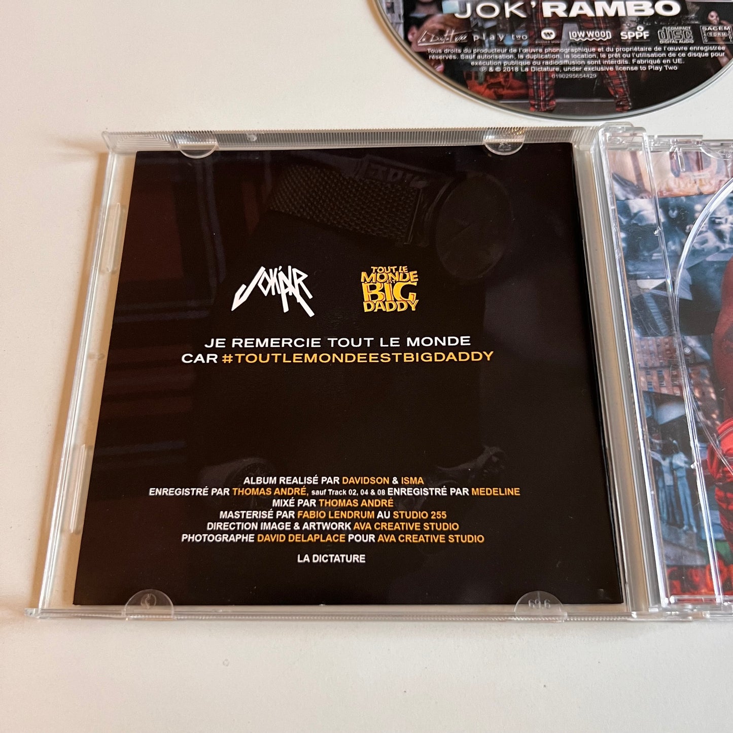 CD - Jok'air - Jok'Rambo - 2018