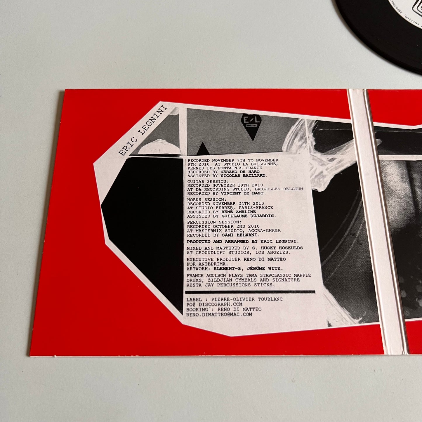 CD - Eric Legnini - The Afro Jazz Beat - The Vox - 2011