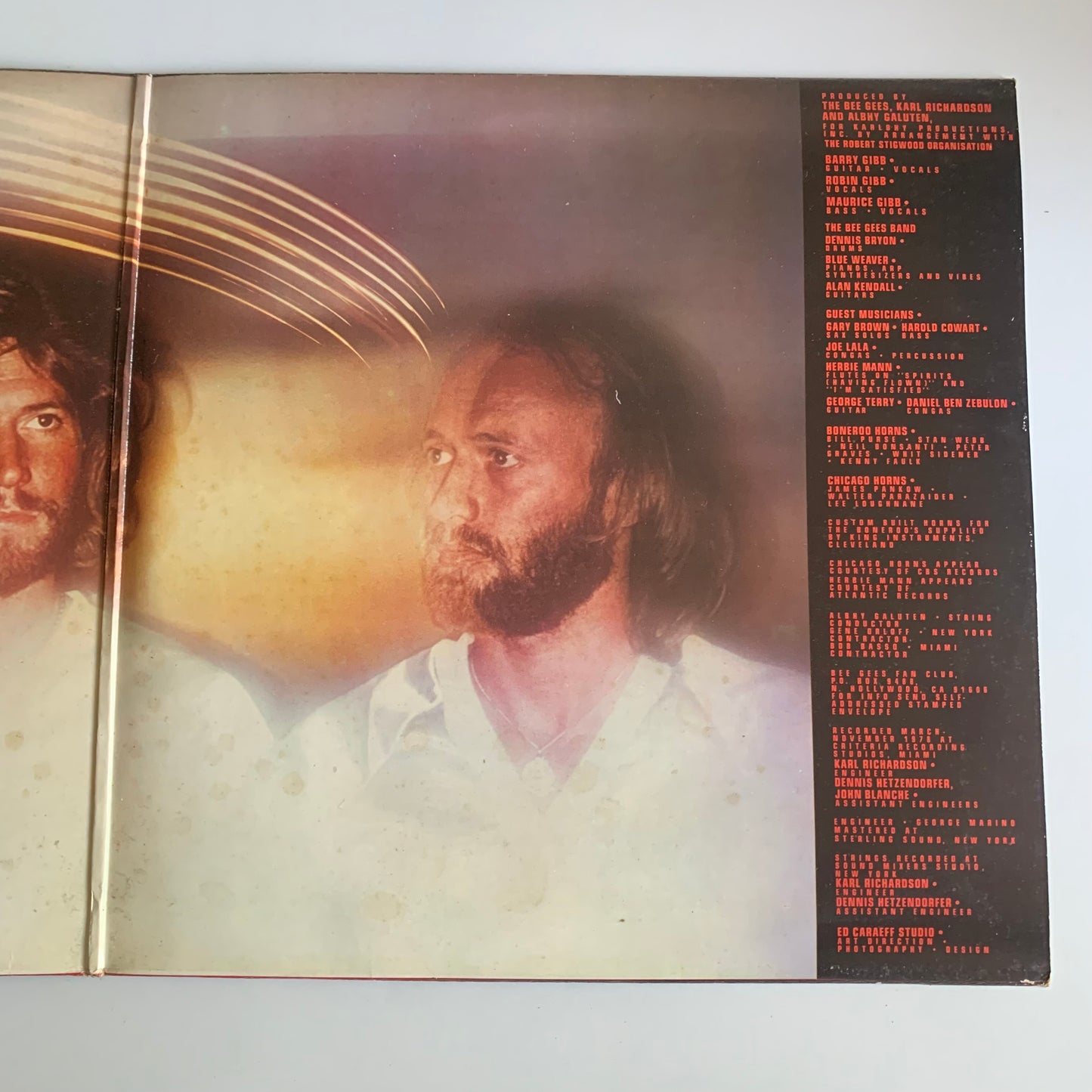 Bee Gees - Spirits Having Flown - LP 1979 Occasion