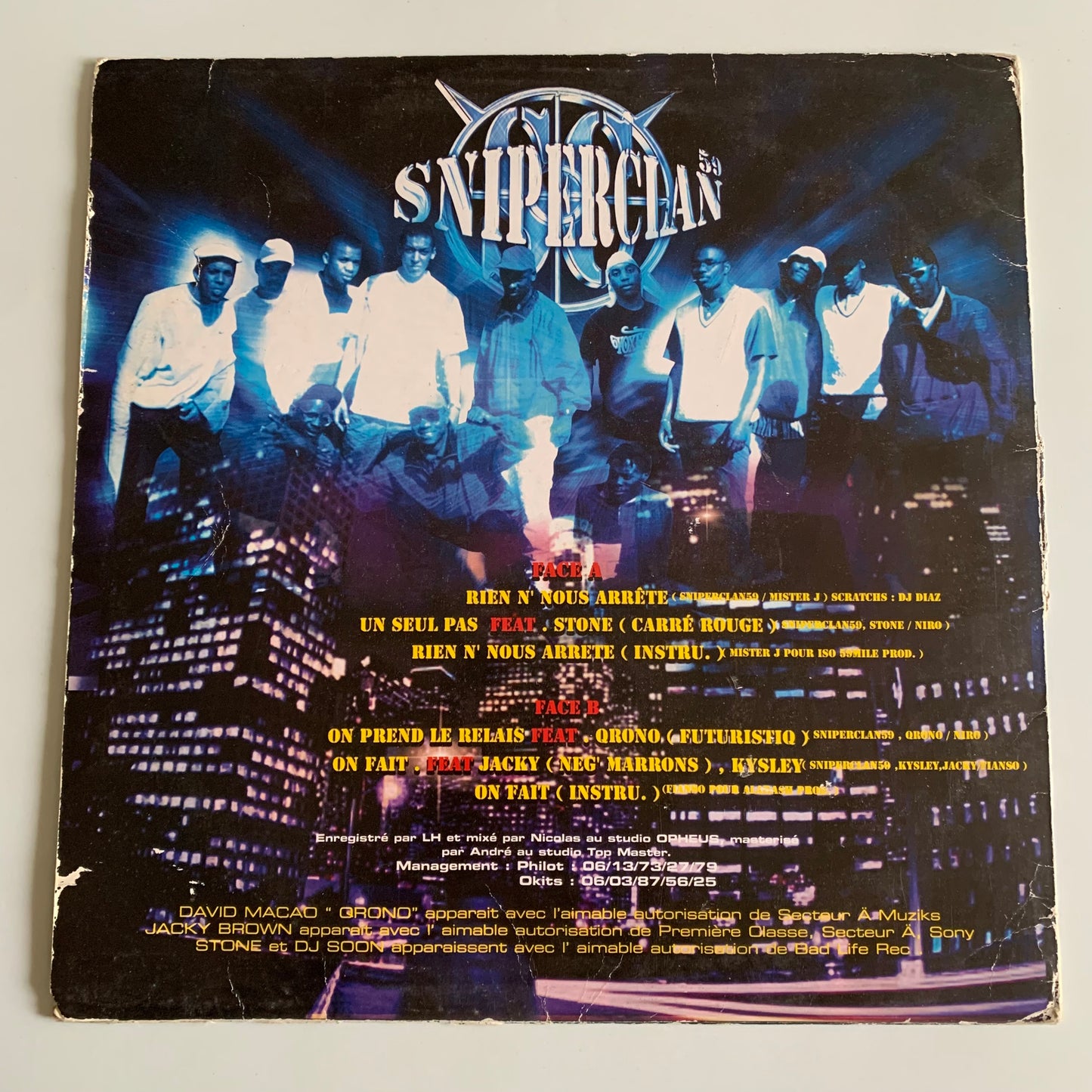 Sniperclan 59 - Rien N' Nous Arrêtes - EP 2002 Occasion