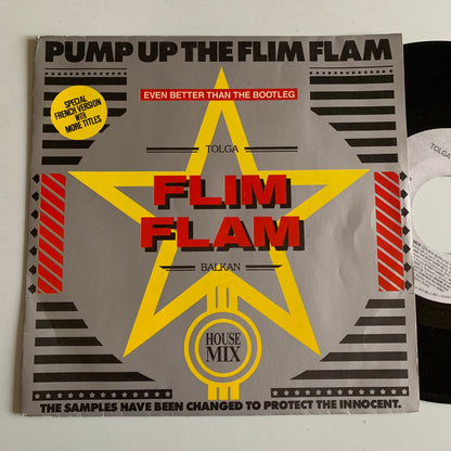 Tolga "Flim Flam" Balkan - Pump Up The Flim Flam - Single 1988 Occasion