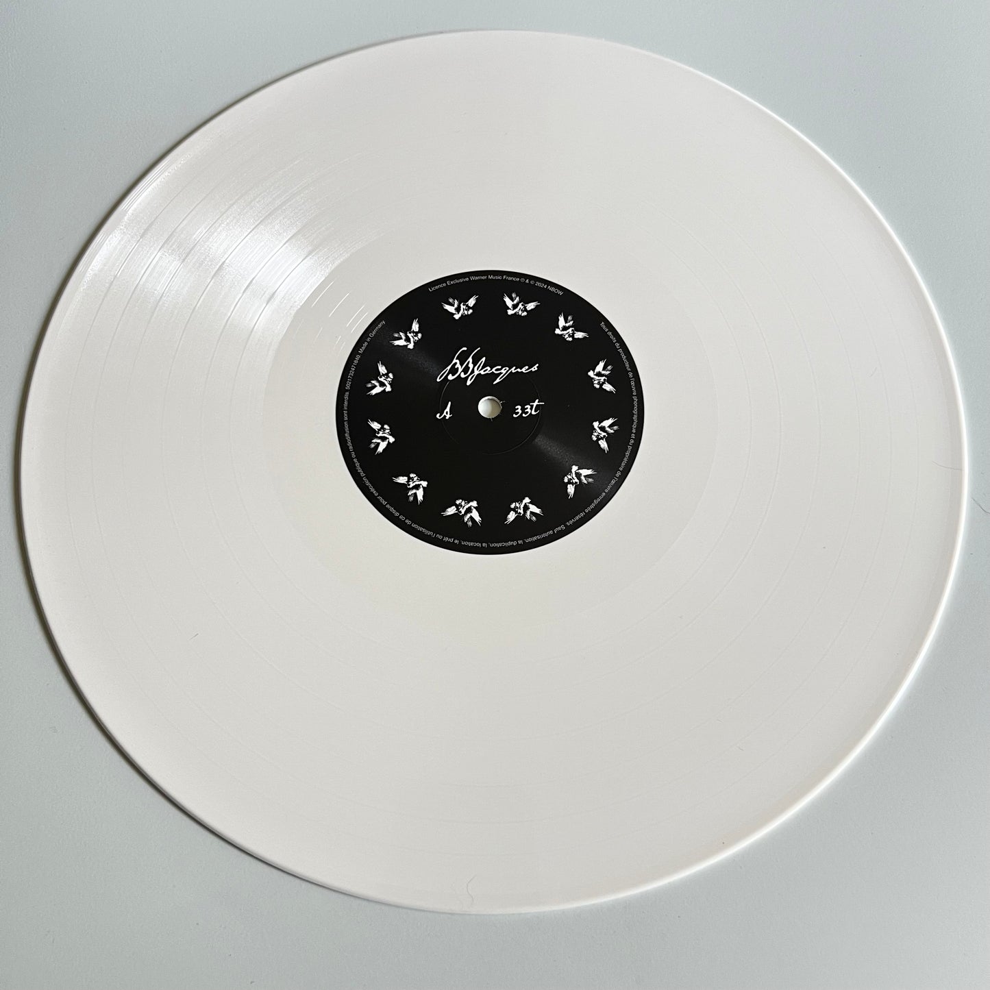 B.B. Jacques - Blackbird - LP Blanc 2024