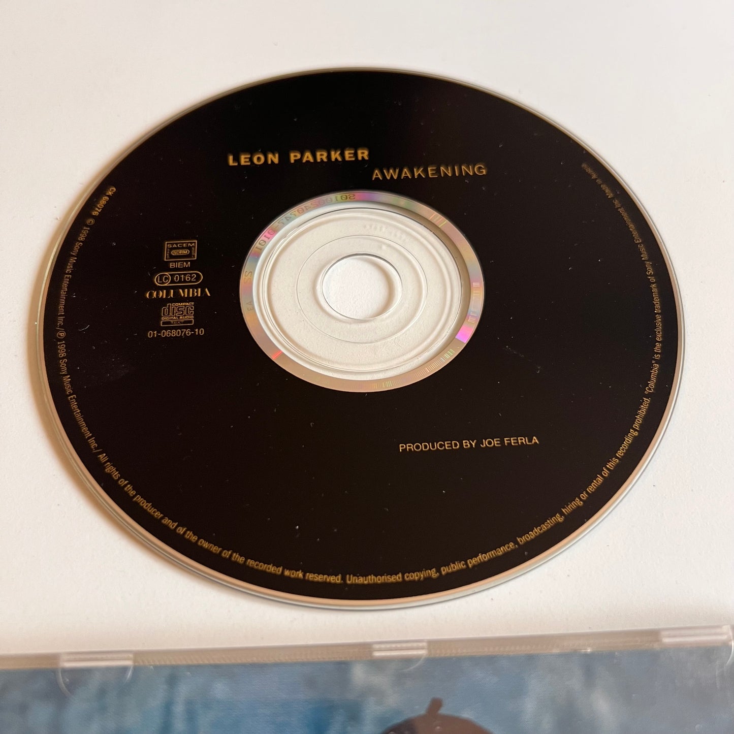 CD - Leon Parker - Awakening - 1998