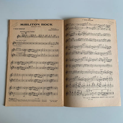 Partitions 2 Rock and Roll - Mirliton Rock - La Barbe