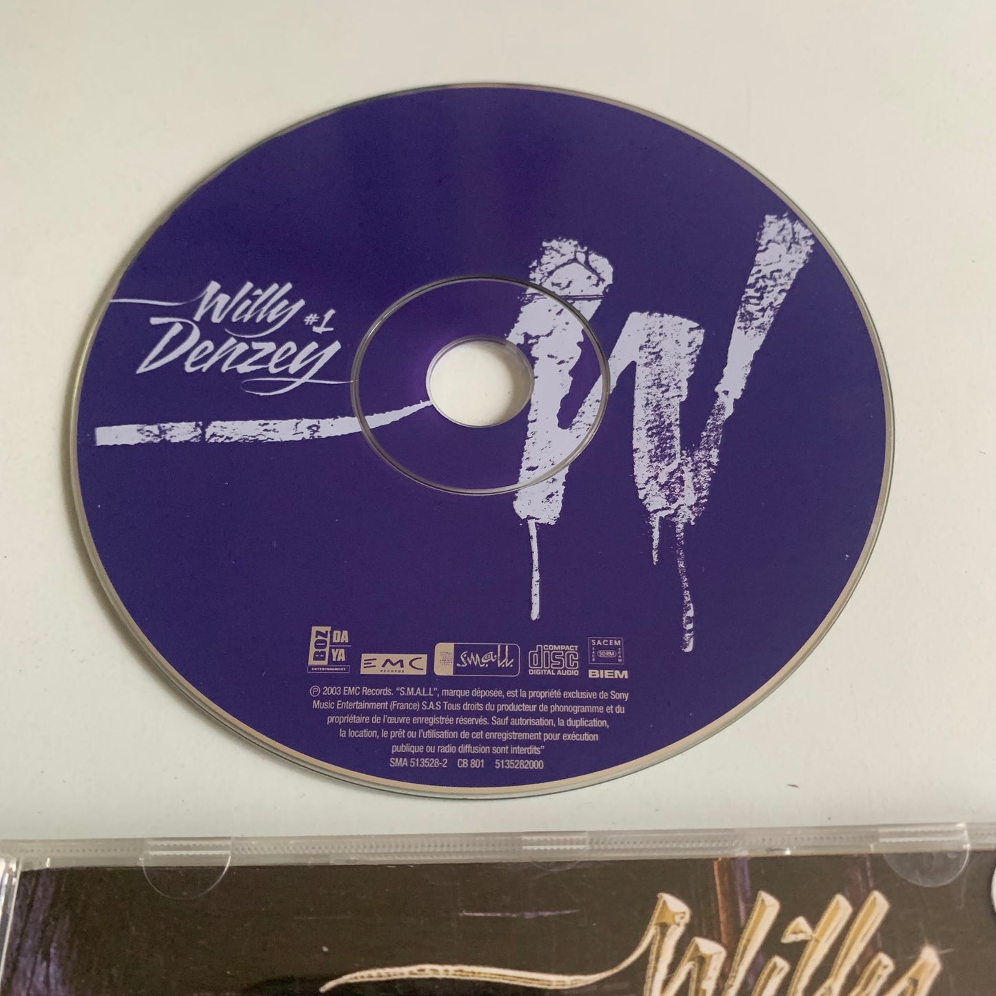 CD - Willy Denzey - #1 Number One - 2003 Occasion