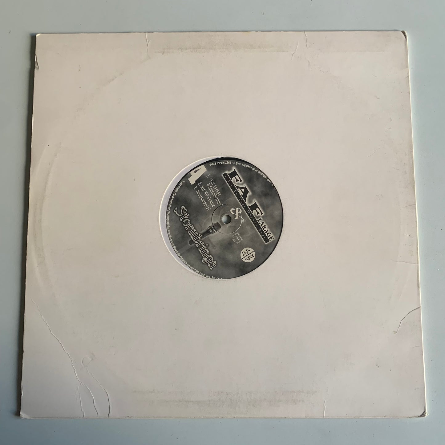 Faf Larage - Le Dope Rhymes Sayer - Faf Larage & Stormbringa - Single 1997