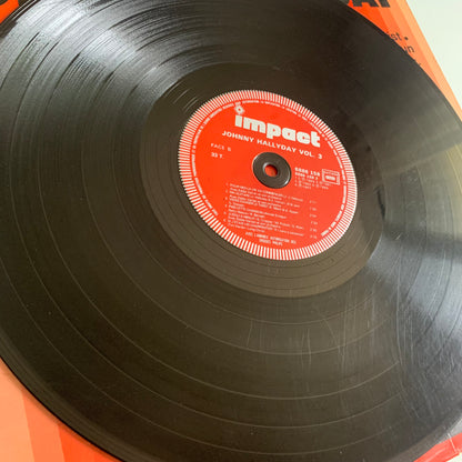 Johnny Hallyday - Volume 3 - LP 1977 Occasion