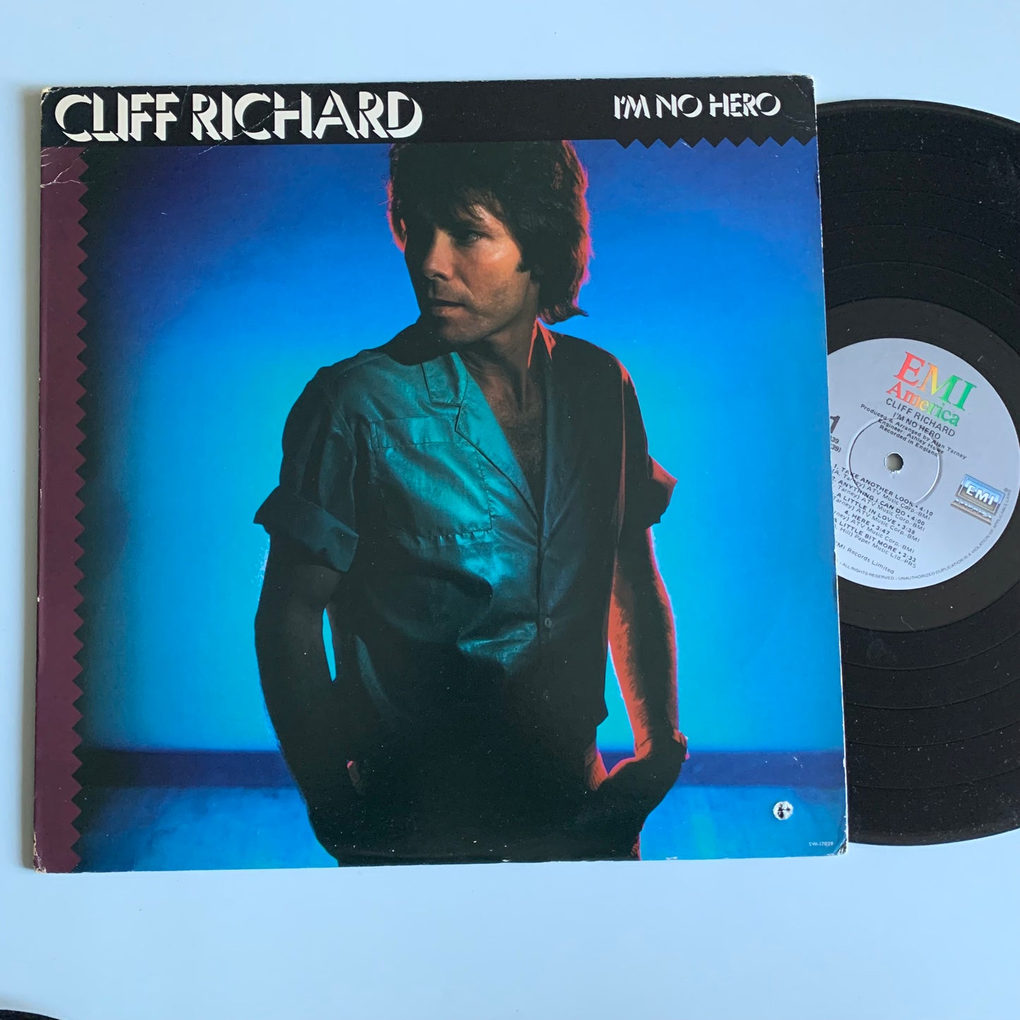 Cliff Richard - I'm No Hero - LP 1980