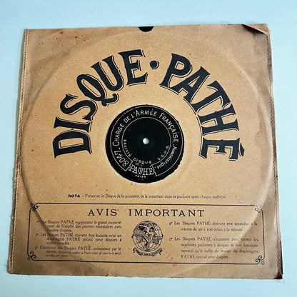Disque Pathé - Défilé De La Garde Républicaine / Charge De L'armée Française - 29cm