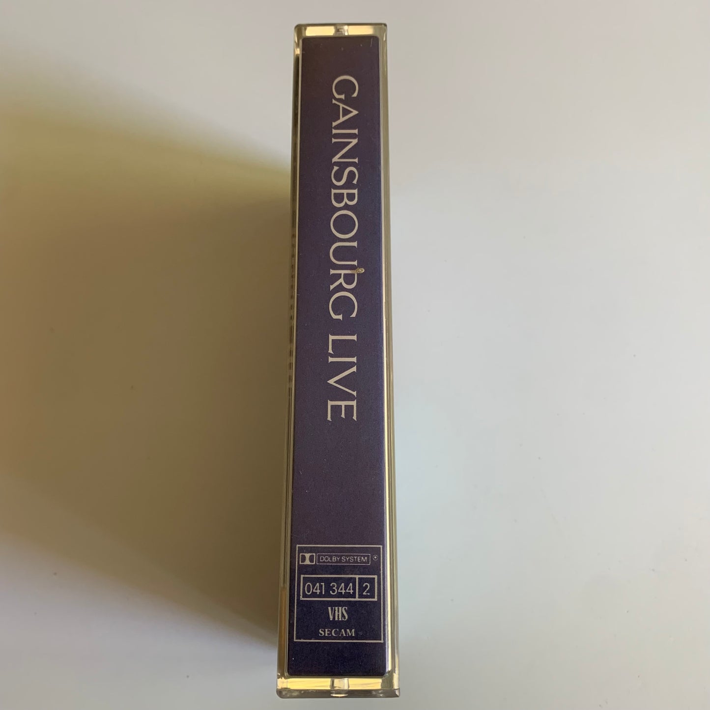 Serge Gainsbourg - Live - VHS 1986 Occasion