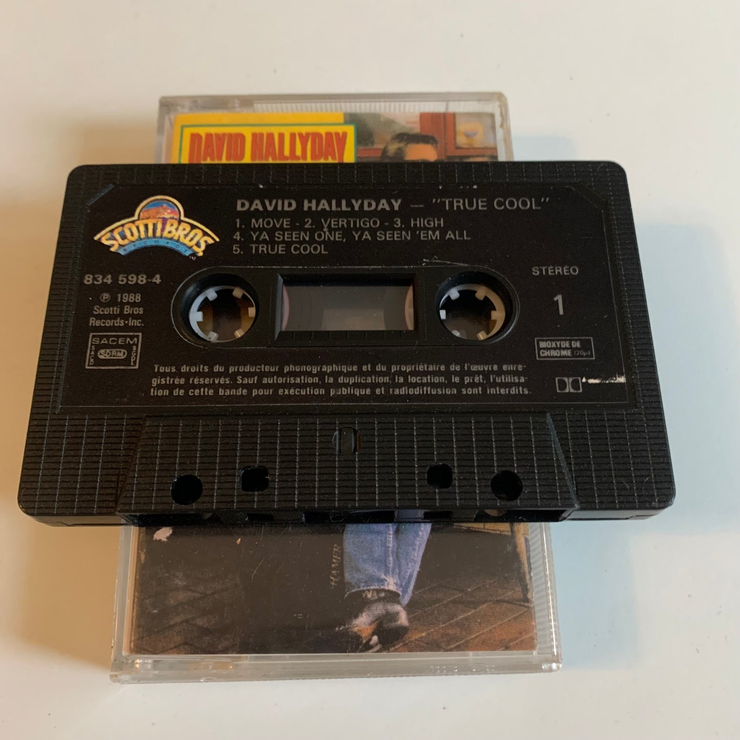 David Hallyday - True Cool - 1988 Occasion