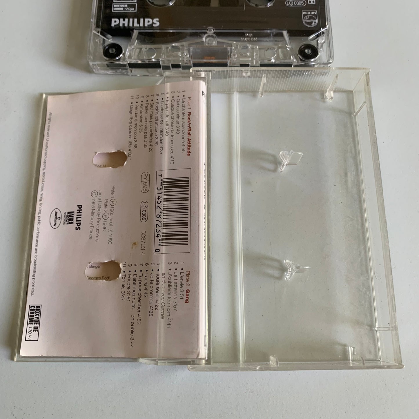 Johnny Hallyday - Paroles D'hommes - 1995 Occasion