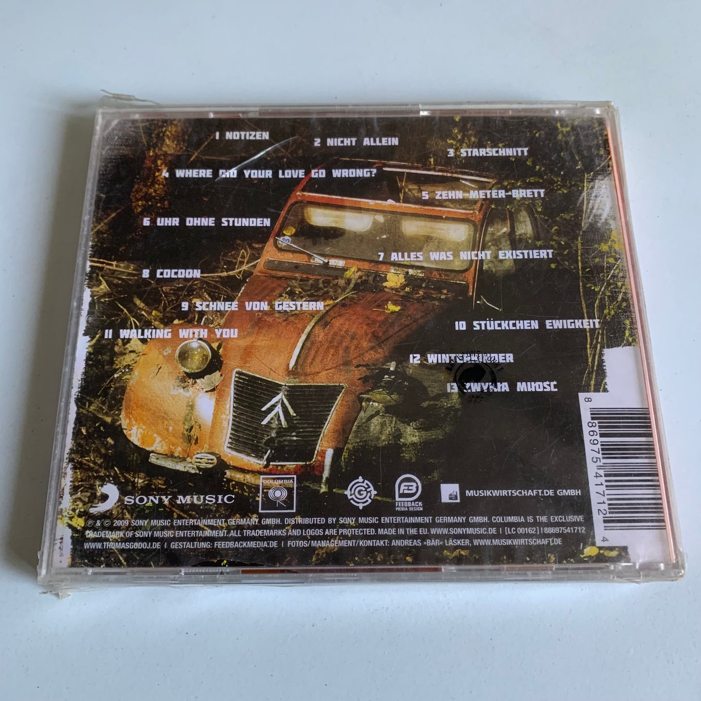 Thomas Godoj - Richtung G - 2009 Neuf sous Blister