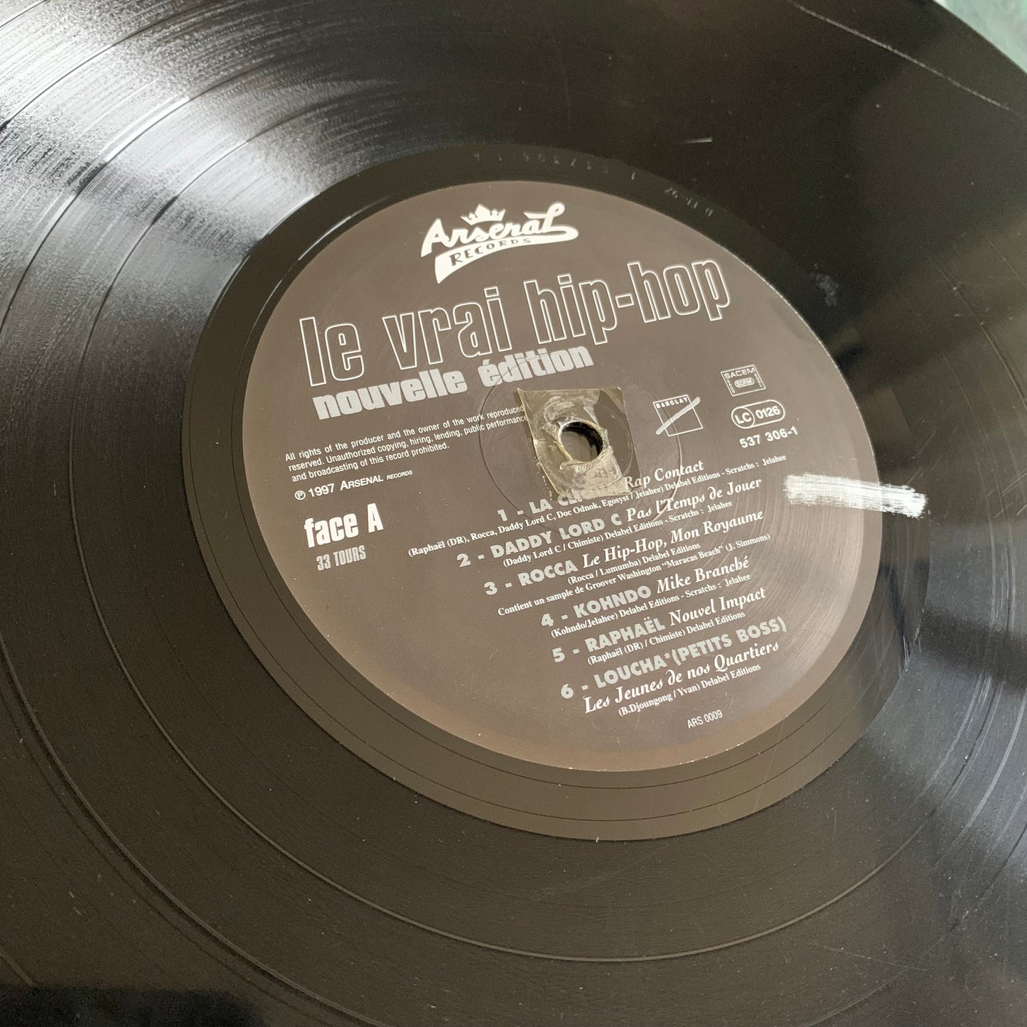 Compilation - Le Vrai Hip-Hop (Nouvelle Édition) - LP 1997
