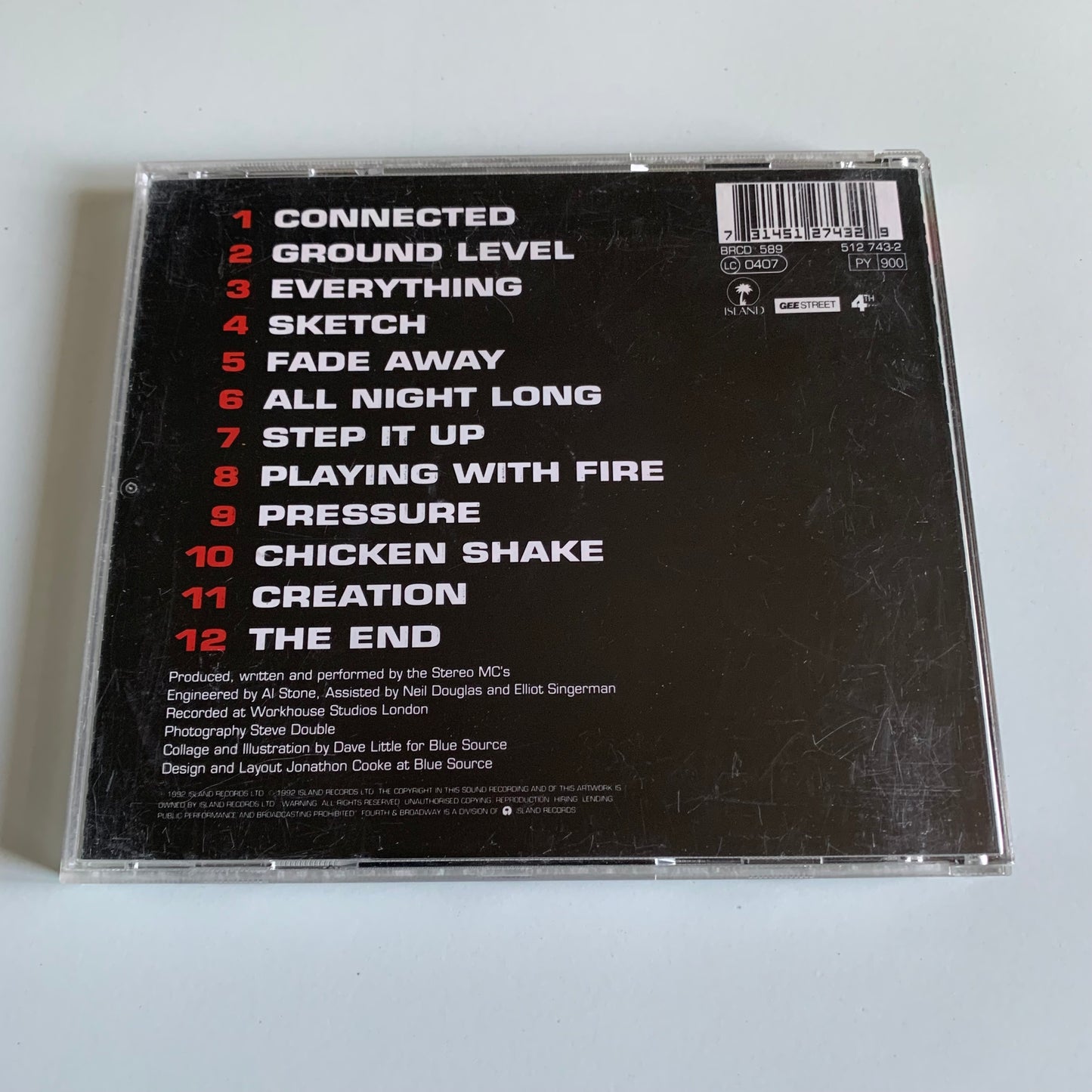 CD - Stereo MC's - Connected - 1992