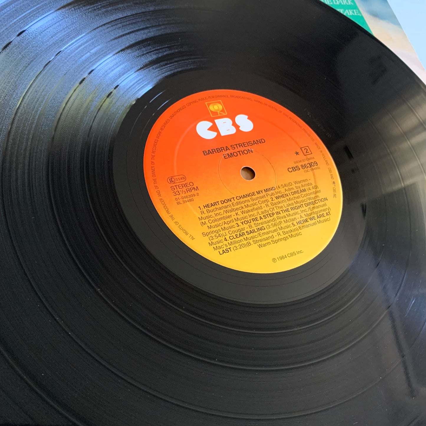 Barbra Streisand - Emition - LP 1984 Occasion
