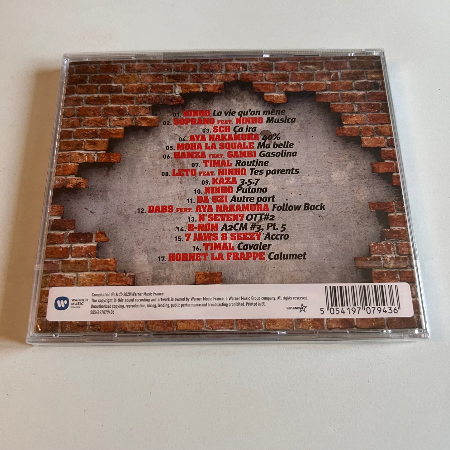 CD - Compilation - Rap 2020 - Neuf Sous Blister