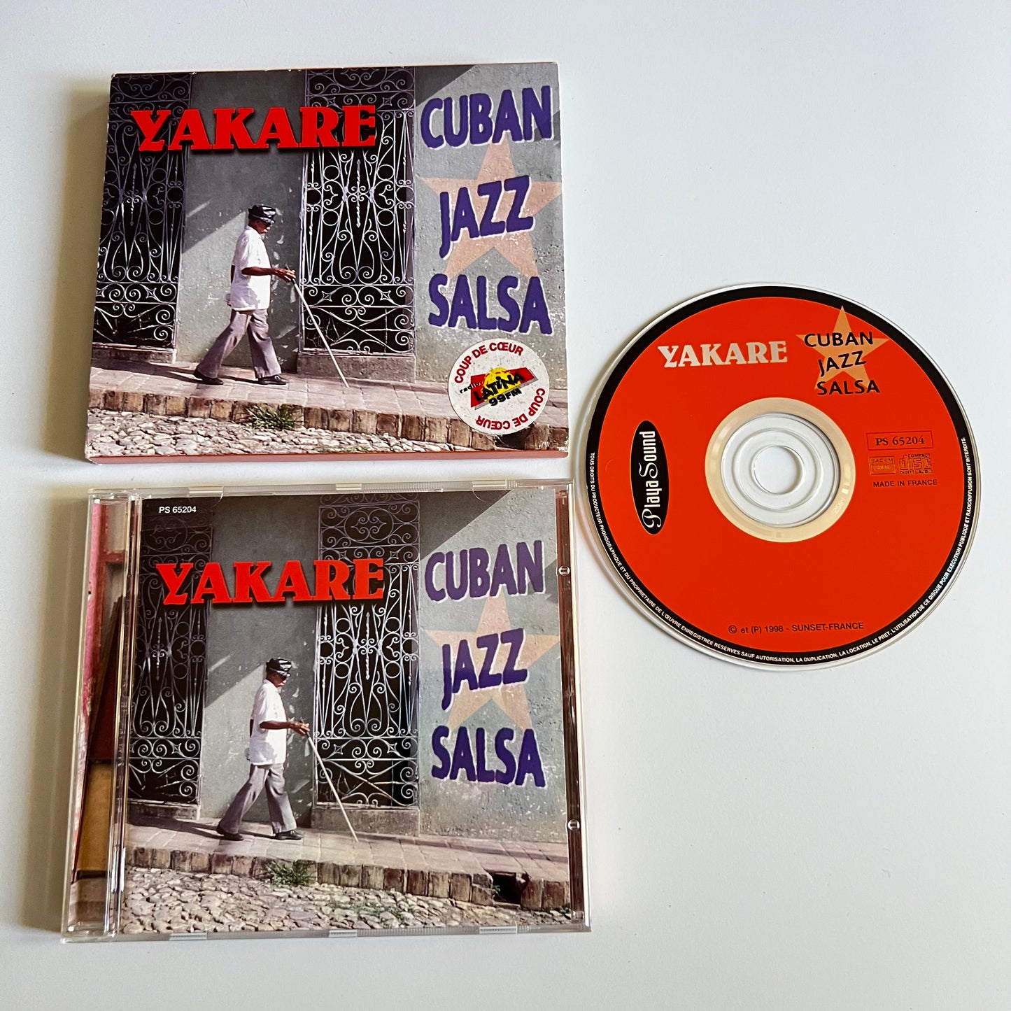 CD - Yakare - Cuban Jazz Salsa - 1998