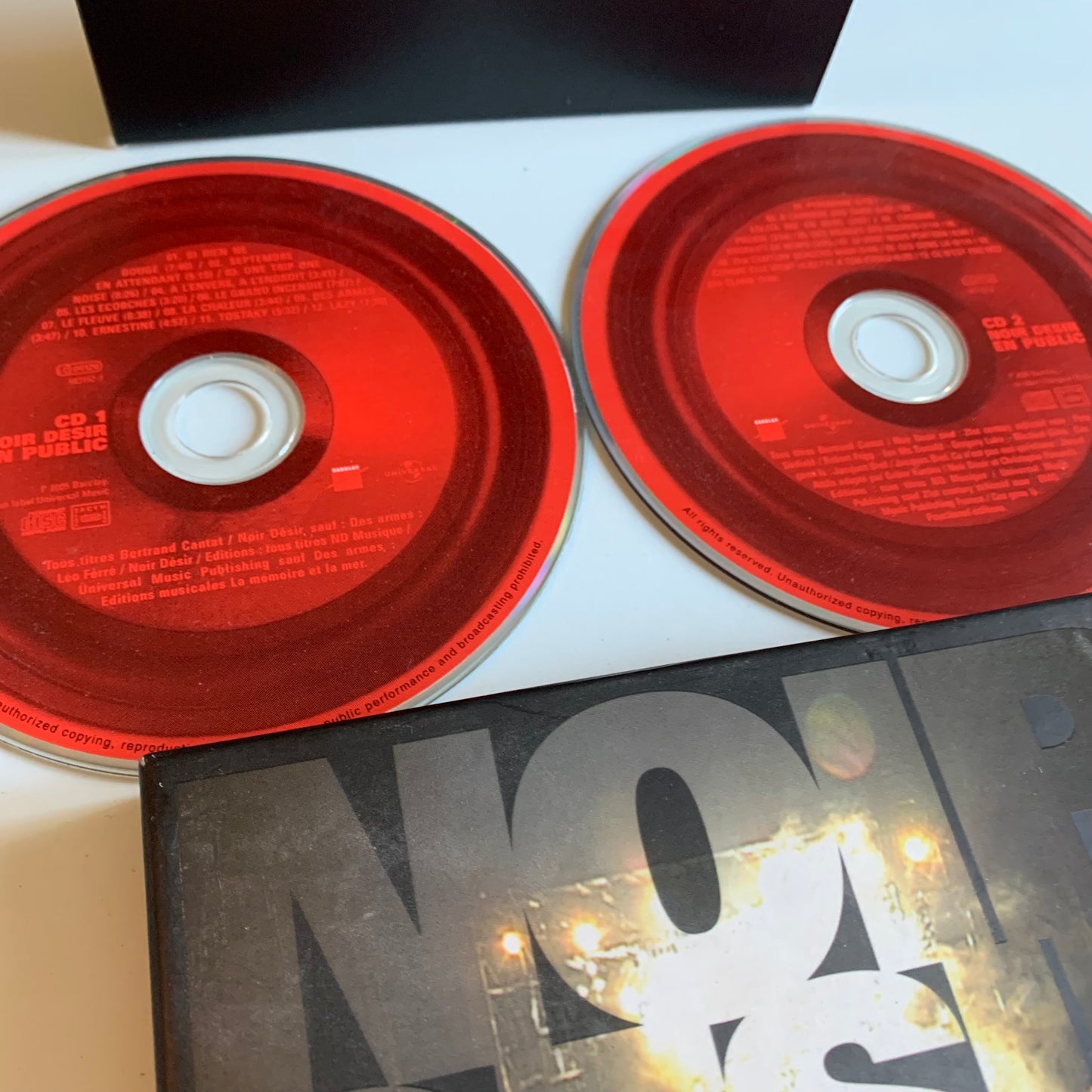 CD - Noir Désir - En Public - Box Set 2005 Occasion
