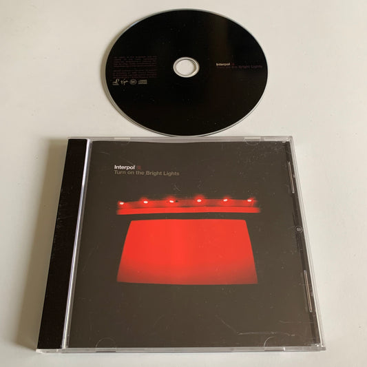 CD - Interpol - Turn On The Bright Lights - 2002 Occasion